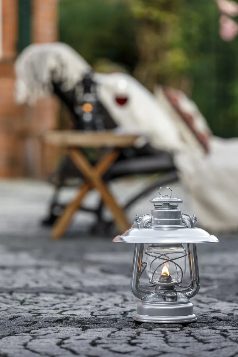 Feuerhand Baby Special Lantern Reflector Shade - Zinc-5